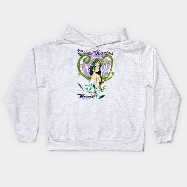 Karen CH 02 Kids Hoodie by BlazeManga